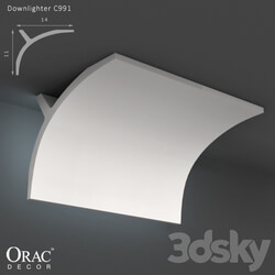Decorative plaster - OM Indirect lighting Orac Decor C991 