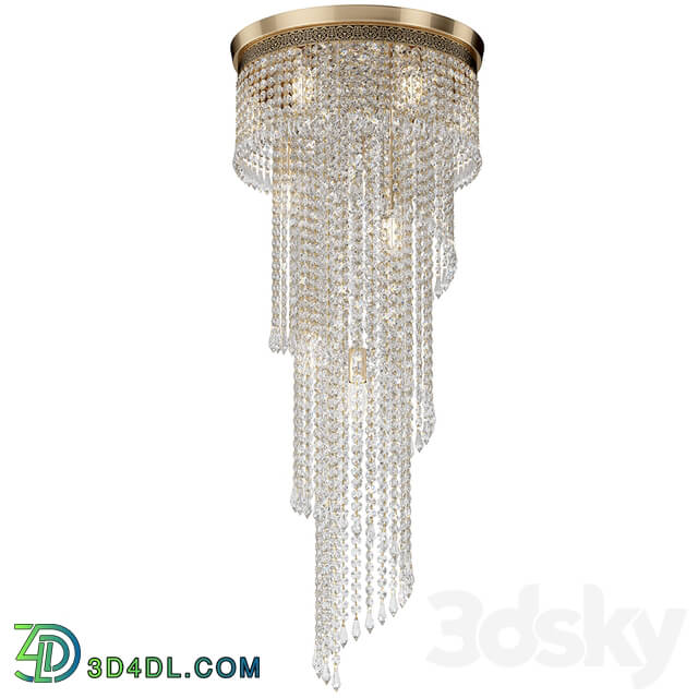 Ceiling lamp - Chandelier Maytoni Cascade DIA522-CL-12-G