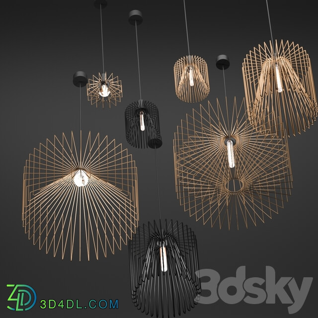 Chandelier - Pendant lights Pedant Wever _ Ducre Wiro diamond