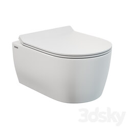 Toilet and Bidet - SSWW NC2038 wall-hung toilet 