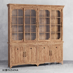 Wardrobe _ Display cabinets - OM Library Resident 4 sections Moonzana 