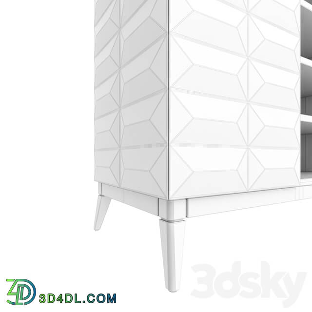 Sideboard _ Chest of drawer - Pyramid Cabinet Console _ Small