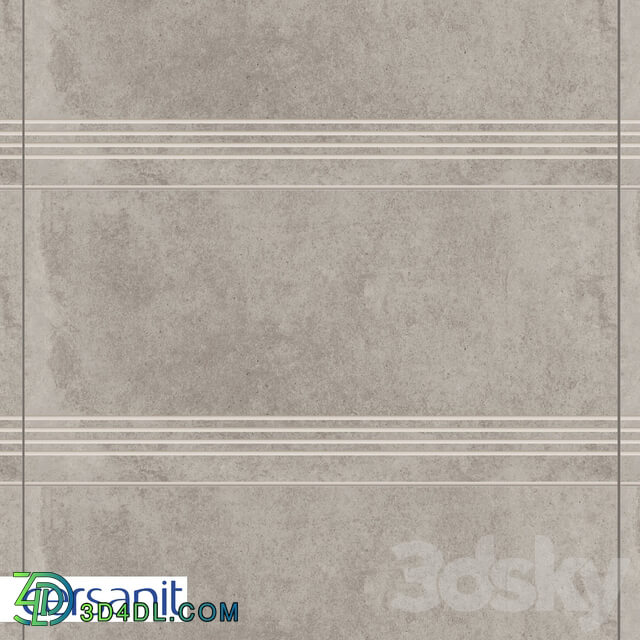 Tile - Step Cersanit Lofthouse gray 29.7x59.8 LS4O096