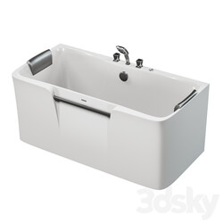 Bathtub - SSWW E6103 Acrylic Whirlpool Bathtub 