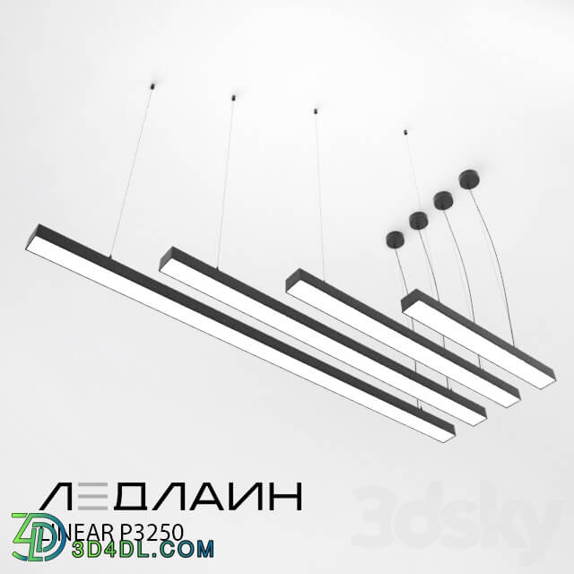 Technical lighting - Pendant Lamp Linear P3250 _ Ledline