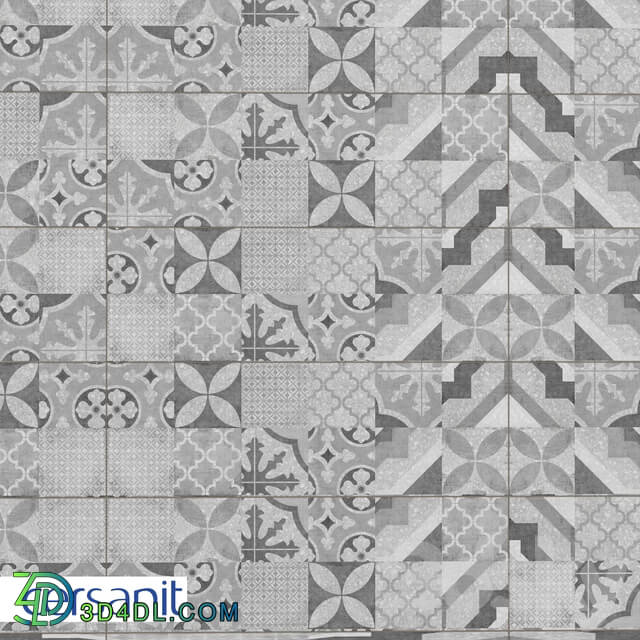 Tile - Tile Cersanit Terrazzo gray 19.8x59.8 TES092