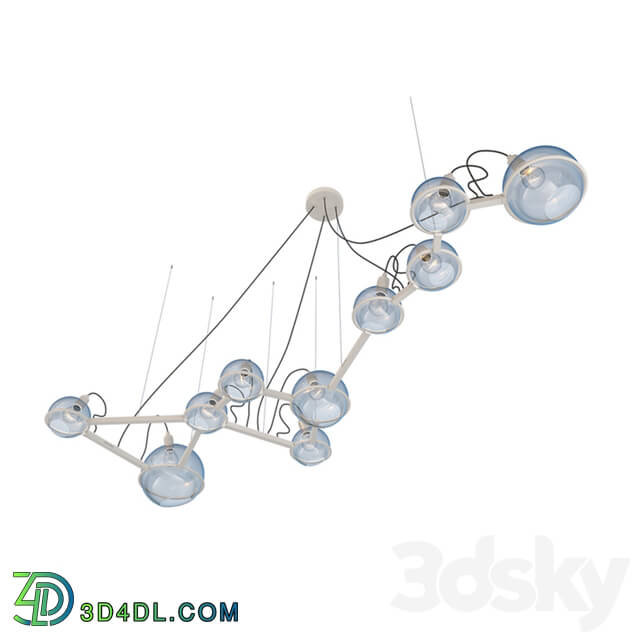 Chandelier - Chandelier _Cetus_ _Constellation of Whale_ art. 20924 by Pikartlights _ Let__39_s Design