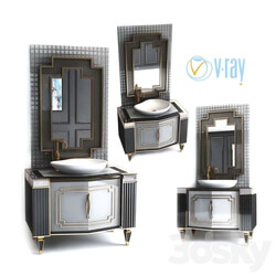 Bathroom furniture - luxury Bathroom Cabinet t-1 