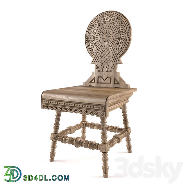 Chair - Antique Russian Chair