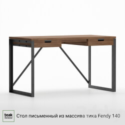 Table - Writing table made of solid teak Fendy 140 
