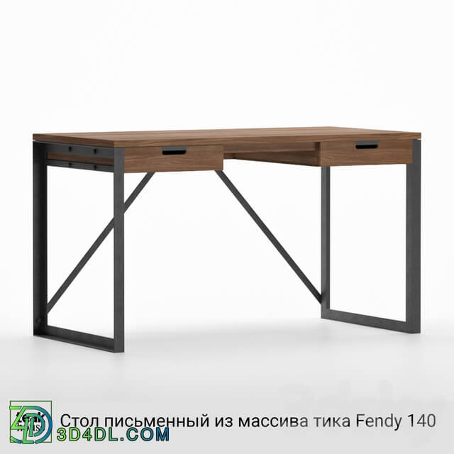 Table - Writing table made of solid teak Fendy 140