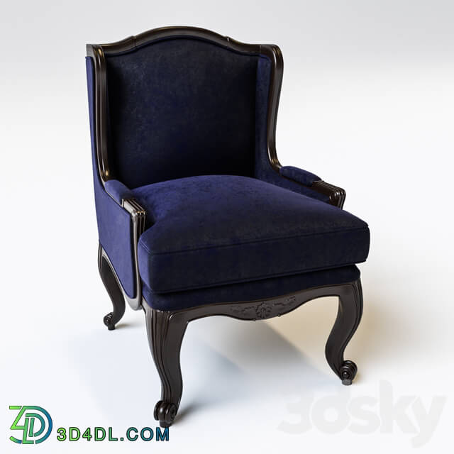 Arm chair - French Louis XV Style Arm Chair