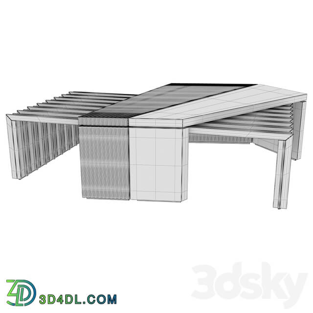 Table - Vertigo Outdoor coffee table