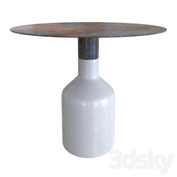 Table - Ligne roset Oxydation Ocassional Table Free 