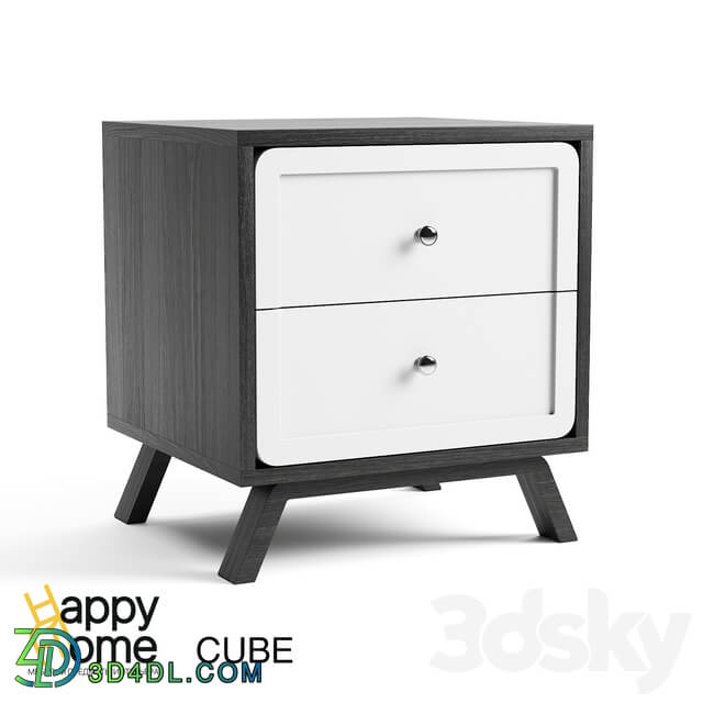 Sideboard _ Chest of drawer - Bedside table CUBE