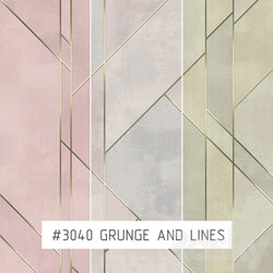 Wall covering - Creativille _ Wallpapers _ 3040 Grunge and Lines 