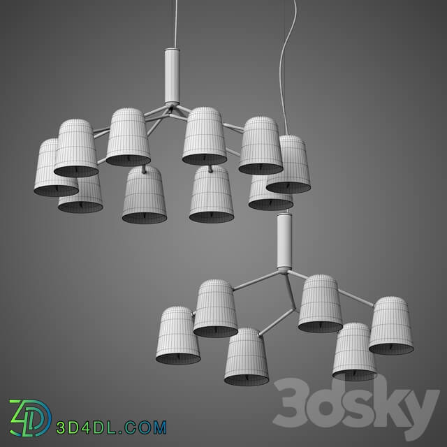 Chandelier - L1154 Chandelier Nordic Branch