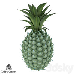 Other decorative objects - Accessory Green Pineapple _Loft concept_ 