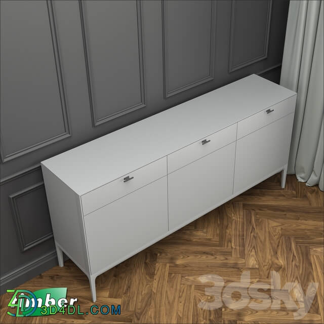 Sideboard _ Chest of drawer - OM Dresser _VERONA_. T-808. Timber-mebel