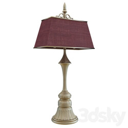 Table lamp - red abajour light 