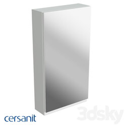 Bathroom furniture - Moduo 40 mirror cabinet_ unlit_ white 