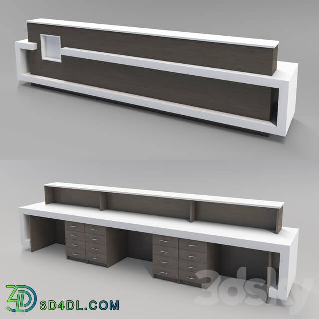 Office furniture - Jad Reception Counter A01