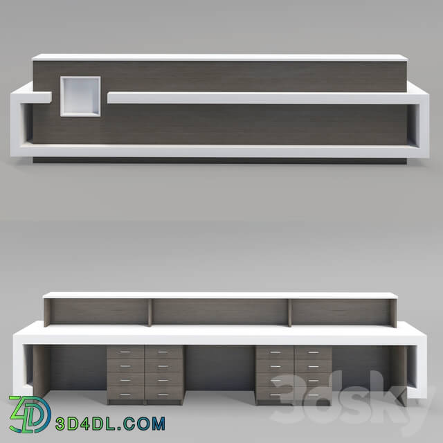 Office furniture - Jad Reception Counter A01