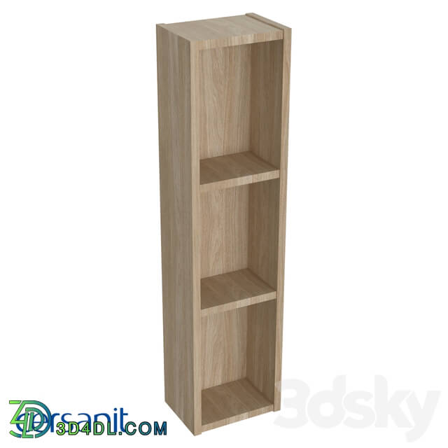 Bathroom furniture - Module for cabinet_ Moduo 20_ oak