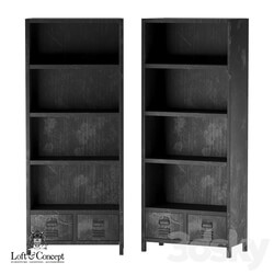 Rack - Bookcase RH Vintage locker _Loft concept_ 