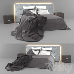 Bed - Backlit bed 