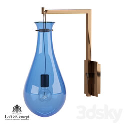 Wall light - Sconce Patrick Naggar Bubble Sconce blue designed by Patrick Naggar _Loft concept_ 