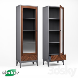 Wardrobe _ Display cabinets - OM Case-showcase _Toscana_ T-901 L _ R. Timber-mebel 