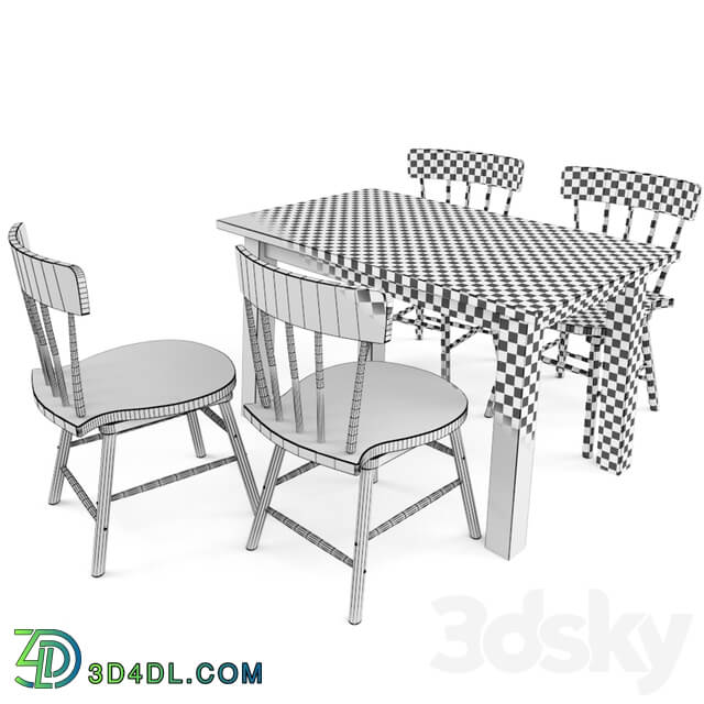 Table _ Chair - Tables and Chairs with 4 Seats Norrarid Norrarid