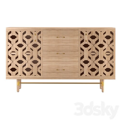 Sideboard _ Chest of drawer - Carroway storage console 