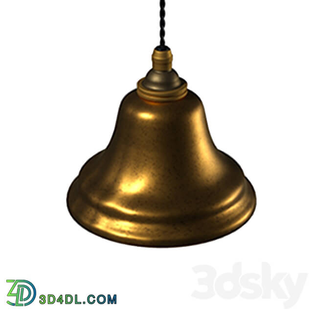 Chandelier - MAKIÉ Lampshade - Brass 002