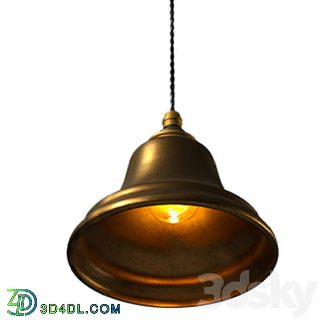 Chandelier - MAKIÉ Lampshade - Brass 002