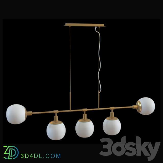 Chandelier - Pendant lamp Erich MOD221-PL-05-G