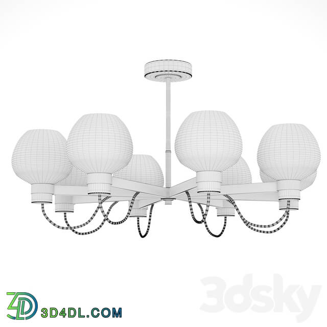 Chandelier - Chandelier Freya FR5028PL-08B Tara