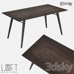 Table - Table LoftDesigne 6948 model 