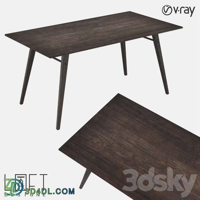 Table - Table LoftDesigne 6948 model