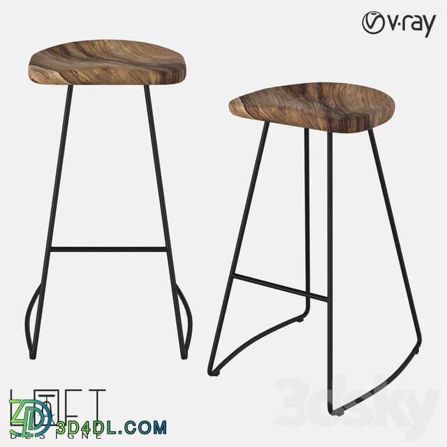 Chair - Bar stool LoftDesigne 1551 model