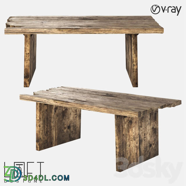 Table - Table LoftDesigne 60404 model