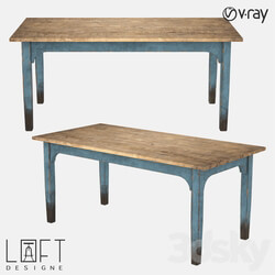 Table - Table LoftDesigne 60409 model 