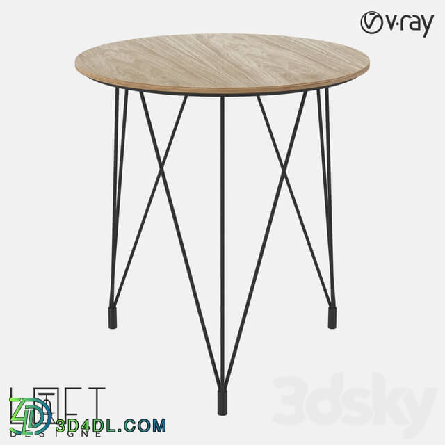 Table - Table LoftDesigne 70153 model