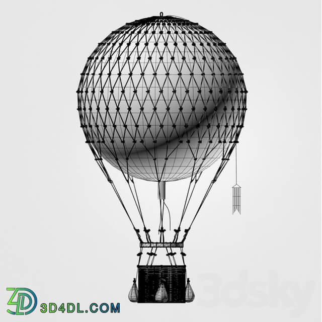 Other decorative objects - Durand Aero Model Hot Air Balloon