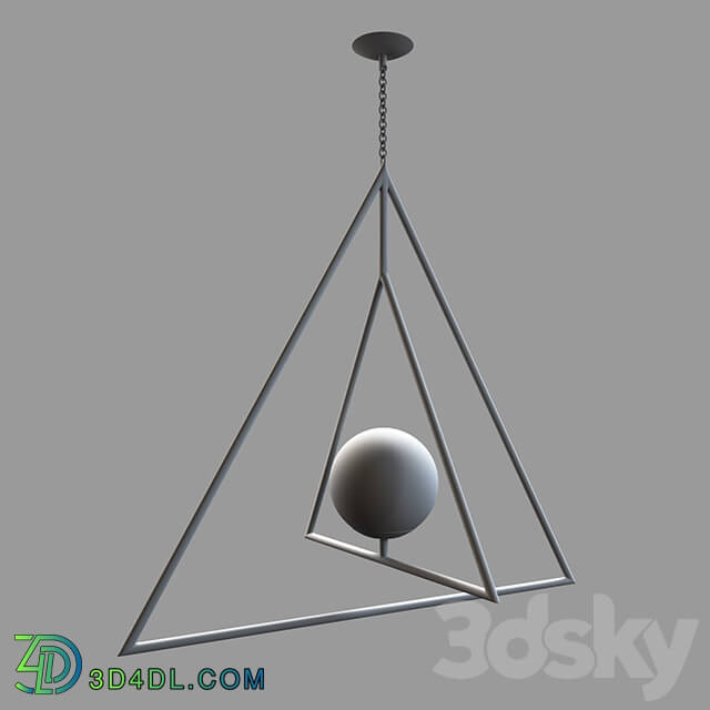 Chandelier - Ceiling Lamp Triangle