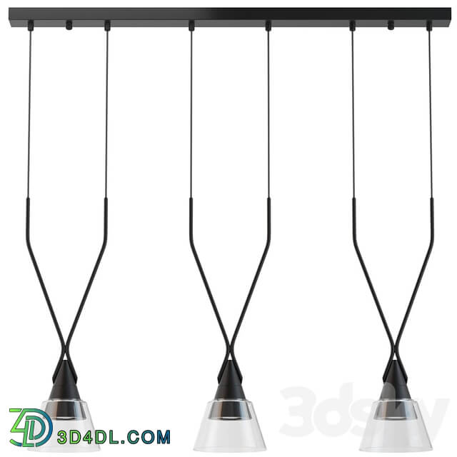 Chandelier - Pendant lamp Maytoni Hilo P063PL-03B