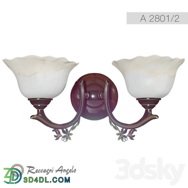 Wall light - Lamp_ Sconce Reccagni Angelo A 2801_2