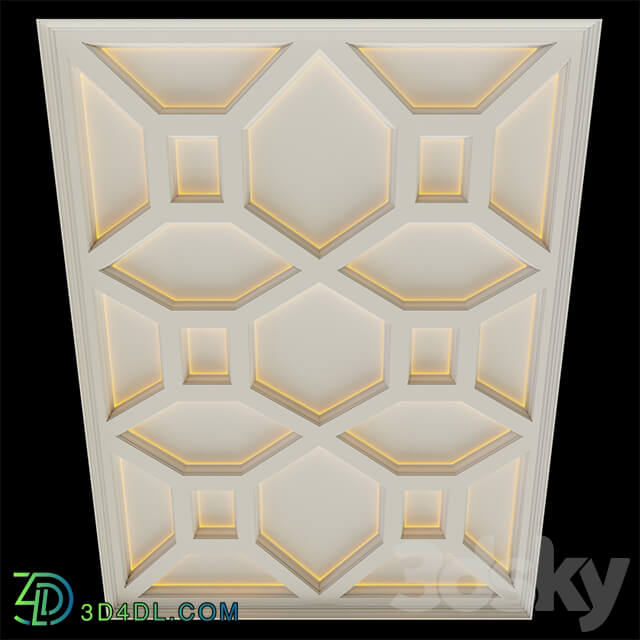 Decorative plaster - ceiling 5