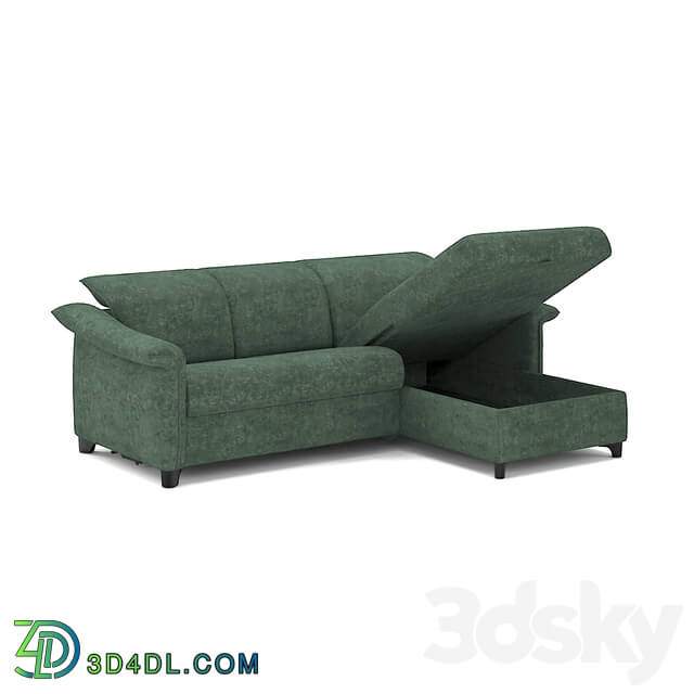 Sofa - Belgian sofa Galaxio with a berth